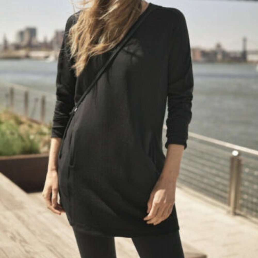 Athleta Balance travel Dress with pockets Black Extra Small